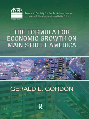 cover image of The Formula for Economic Growth on Main Street America